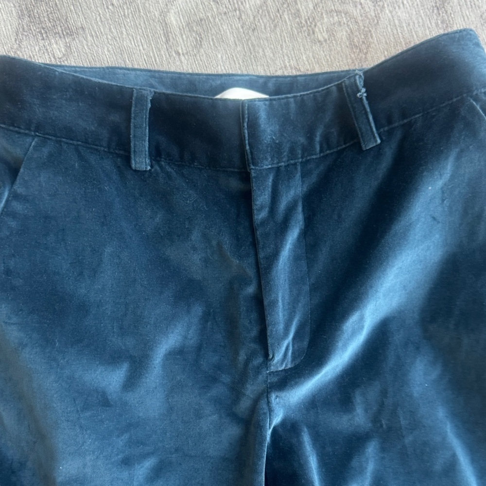 cinq a sept Navy Blue Flared Trousers - Picture 9 of 10